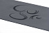 Заказать Коврик для йоги INEX PU Yoga Mat laser pattern, темно-серый - фото №1