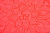 Заказать Коврик для йоги INEX PU Yoga Mat laser pattern, красный - фото №3