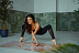 Заказать Коврик для йоги INEX PU Yoga Mat print, Gilding 90 - фото №3