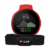 Заказать Мультиспортивные часы-пульсометр с GPS GPS Polar VANTAGE V2 HR, красный