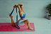 Заказать Коврик для йоги INEX PU Yoga Mat laser pattern, розовый - фото №3